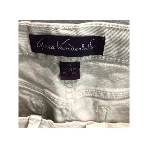 Gloria Vanderbilt Womens Amanda Slimming Jeans Size 12 Natural Sand - Picture 8 of 8